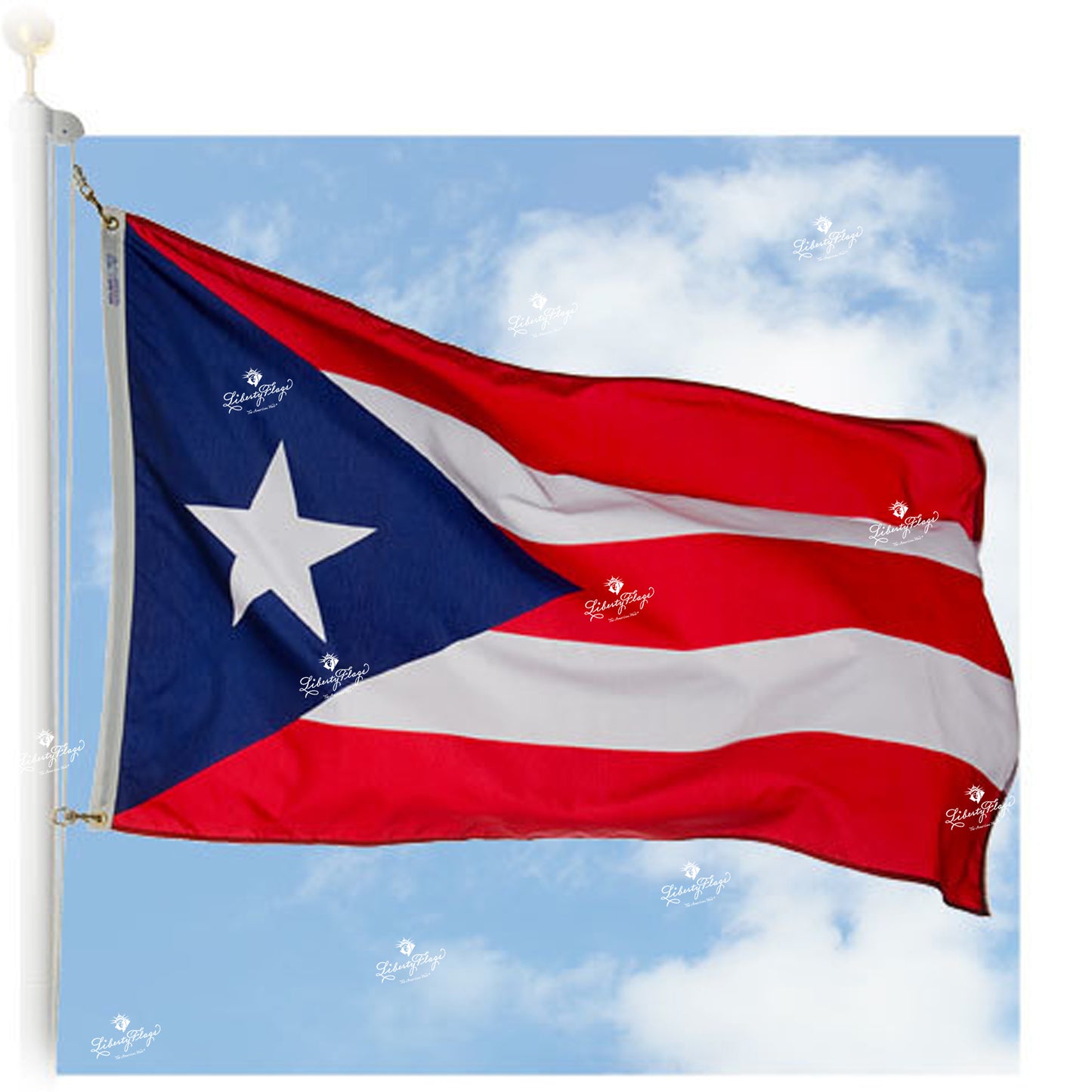 Puerto Rico Outdoor Flags