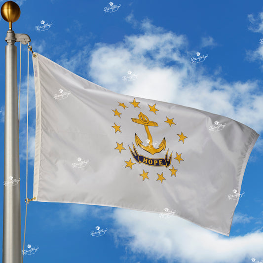 Rhode Island Polyester Outdoor Flags