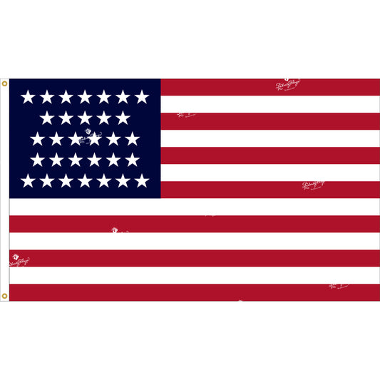 31 Star Outdoor Historic U.S. Flags