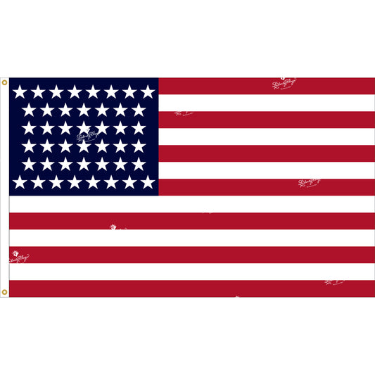 44 Star Outdoor Historic U.S. Flags