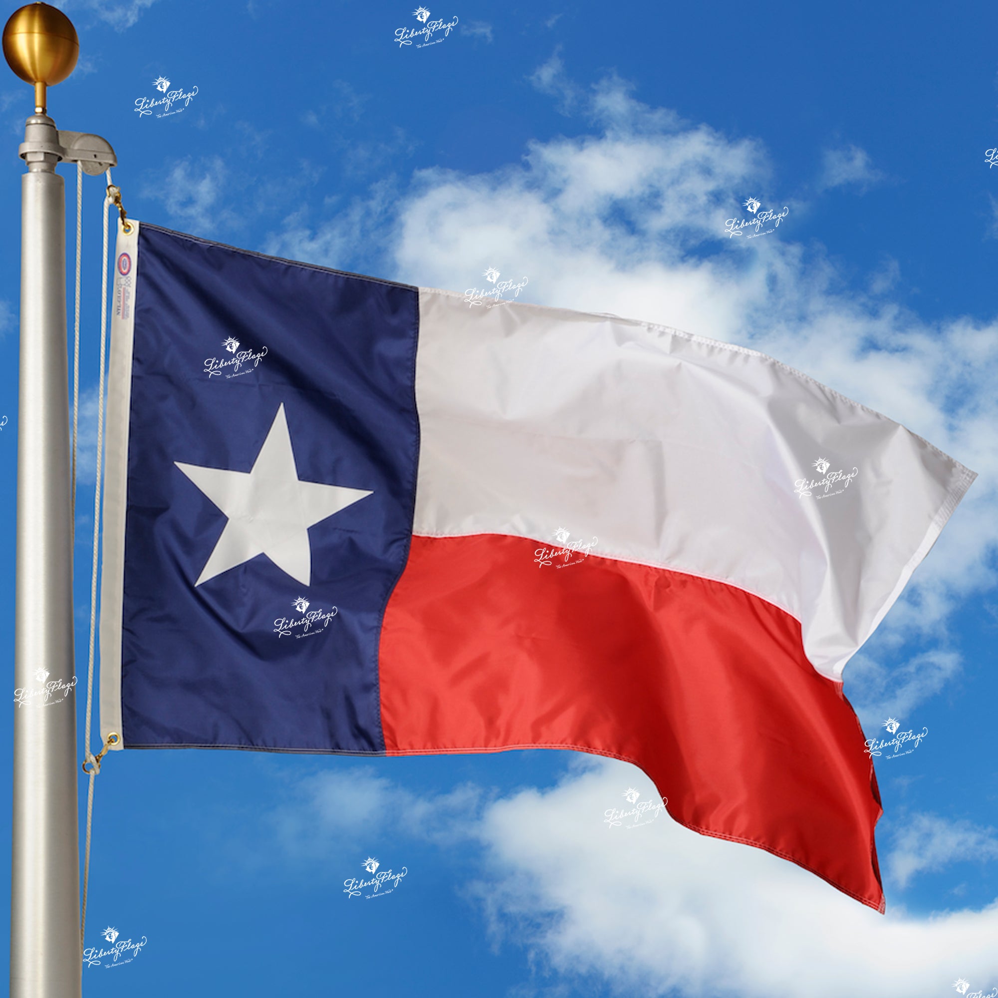 Texas Flag Polyester 3'x5' Lone Star High-Wind | Made in USA ...