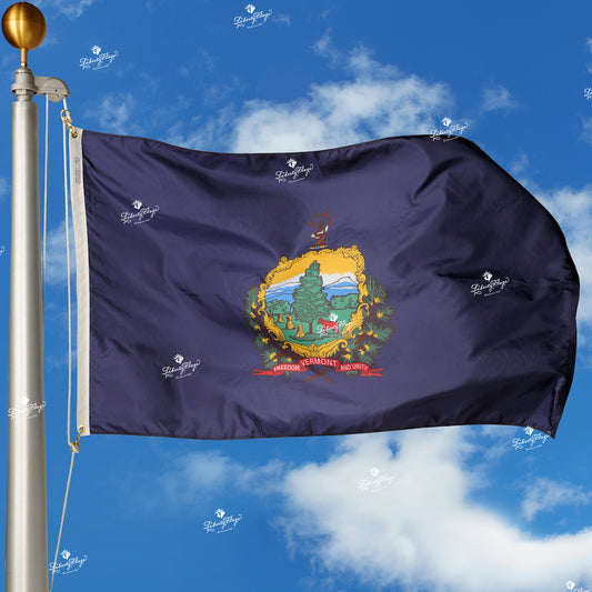 Vermont Polyester Outdoor Flags