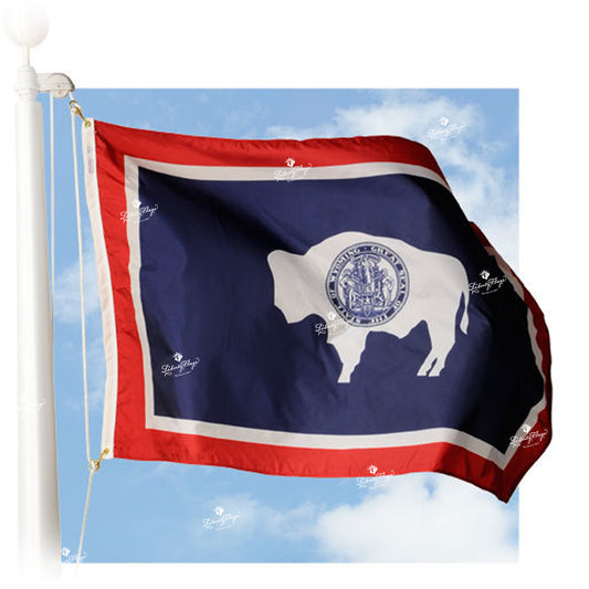 Wyoming Nylon Outdoor Flags