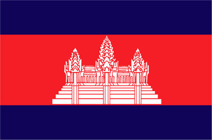 Cambodia Ceremonial Flags
