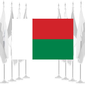 Madagascar Ceremonial Flags