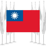 Taiwan Ceremonial Flags