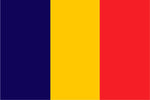 Chad Ceremonial Flags
