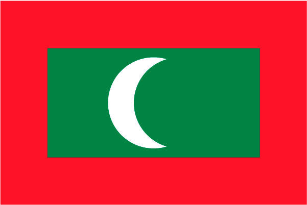 Maldives Ceremonial Flags