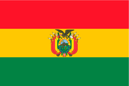 Bolivia Government Ceremonial Flags