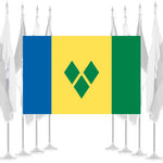 St. Vincent and Grenadines Ceremonial Flags