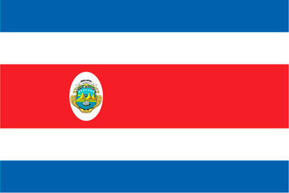 Costa Rica Government Ceremonial Flags