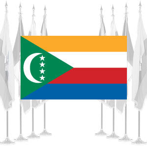 Comoros Ceremonial Flags