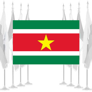 Suriname Ceremonial Flags