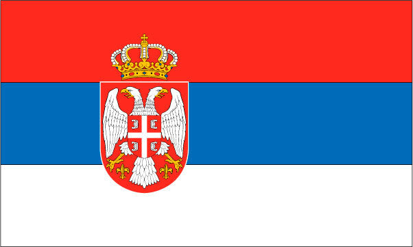 Serbia Outdoor Flags