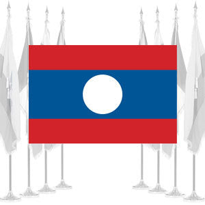 Laos Ceremonial Flags