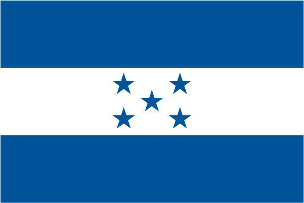 Honduras Ceremonial Flags