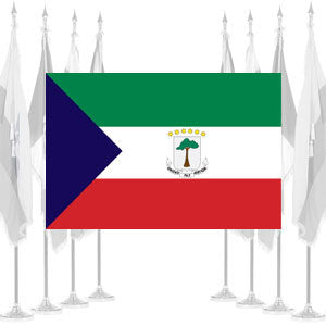 Equatorial Guinea Government Ceremonial Flags