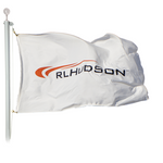 Corporate Logo Flags - Custom, Rectangular