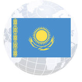 Kazakhstan Outdoor Flags