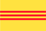 South Vietnam Ceremonial Flags