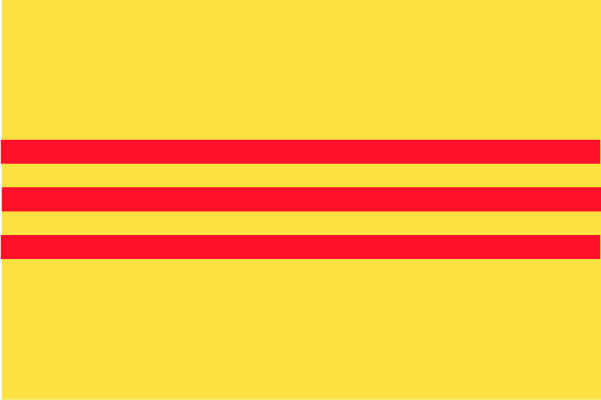 South Vietnam Outdoor Flags
