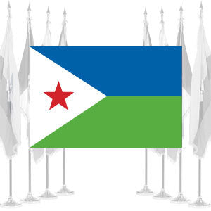 Djibouti Ceremonial Flags