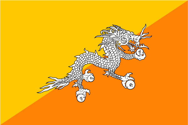 Bhutan Ceremonial Flags