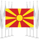 Macedonia Ceremonial Flags