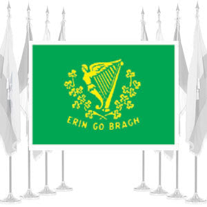 Erin-Go-Bragh Ceremonial Flags