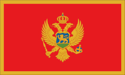 Montenegro Ceremonial Flags