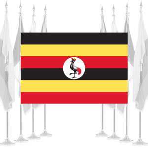 Uganda Ceremonial Flags