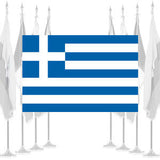 Greece Ceremonial Flags