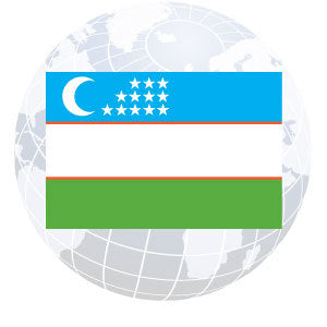 Uzbekistan Outdoor Flags