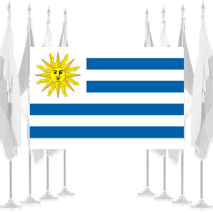 Uruguay Ceremonial Flags