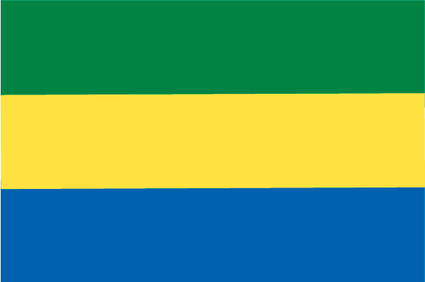 Gabon Outdoor Flags