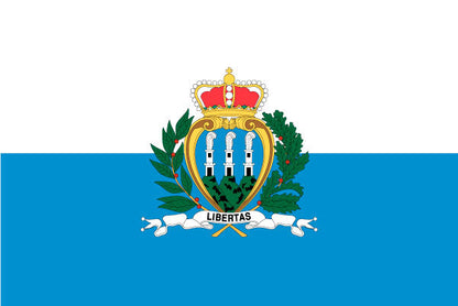 San Marino Government Outdoor Flags