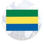 Gabon Outdoor Flags