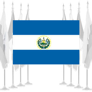 El Salvador Government Ceremonial Flags