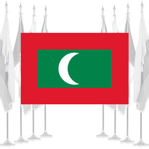Maldives Ceremonial Flags