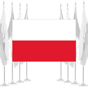 Poland Ceremonial Flags