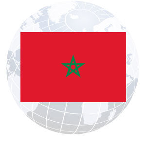 Morocco Outdoor Flags