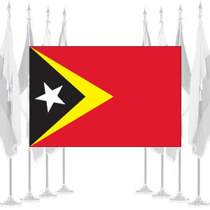 East Timor Ceremonial Flags