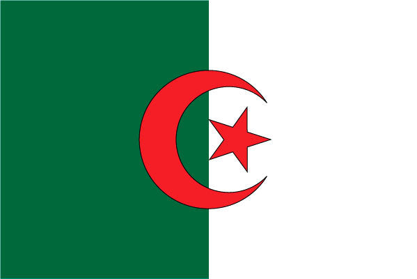 Algeria Ceremonial Flags