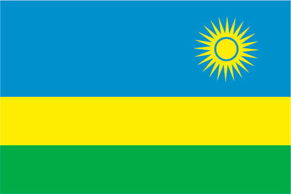 Rwanda Ceremonial Flags