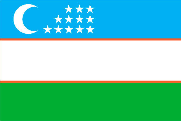 Uzbekistan Ceremonial Flags