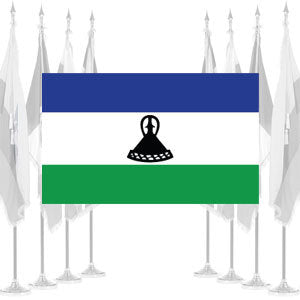 Lesotho Ceremonial Flags