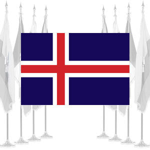 Iceland Ceremonial Flags