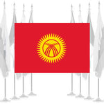 Kyrgyzstan Ceremonial Flags
