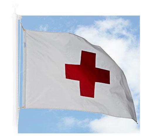 red cross flag