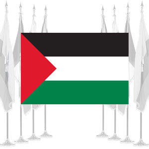 Palestine Ceremonial Flags